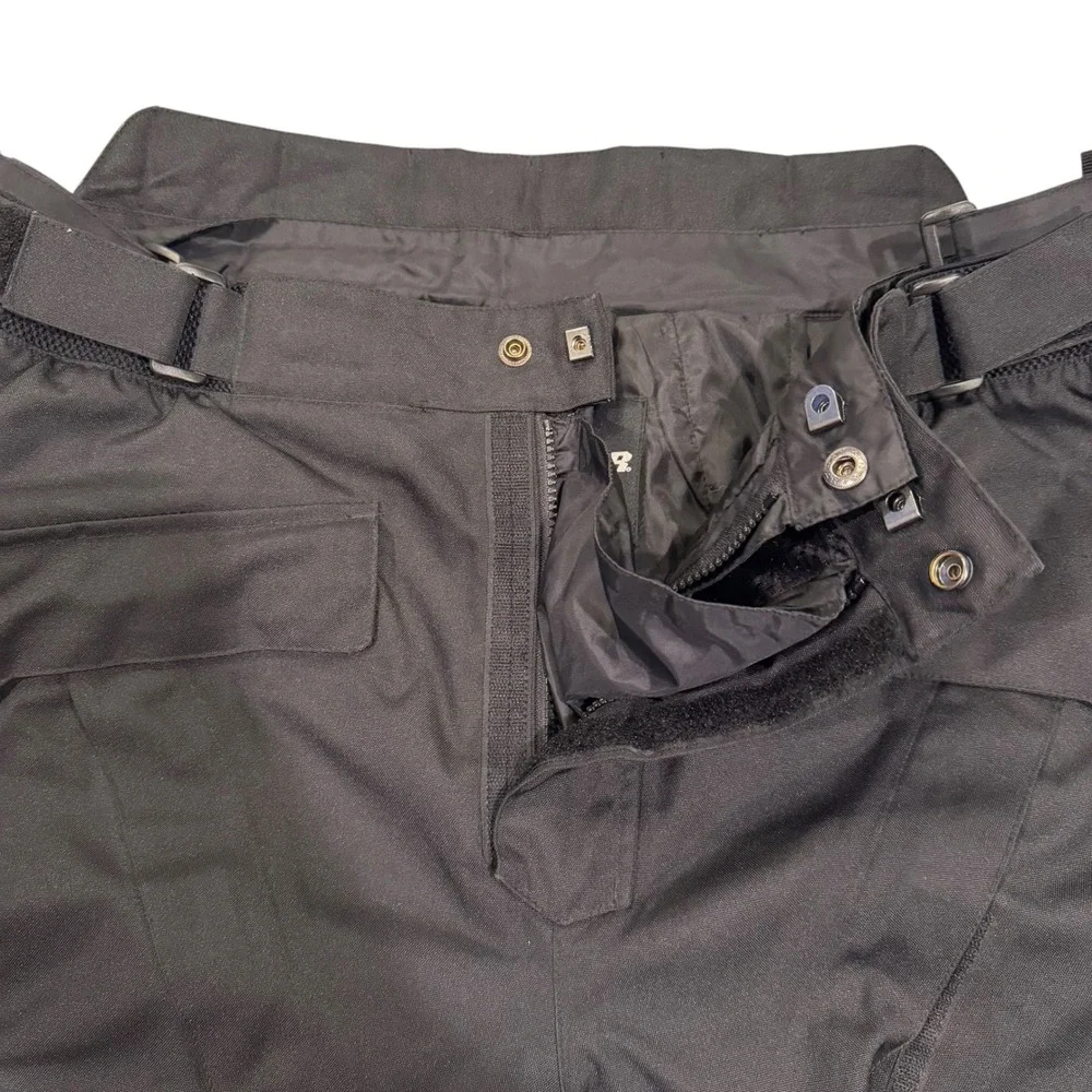 Firstgear Overpants Mens 40 Black Motorcycle Riding Pants Removable Liner
